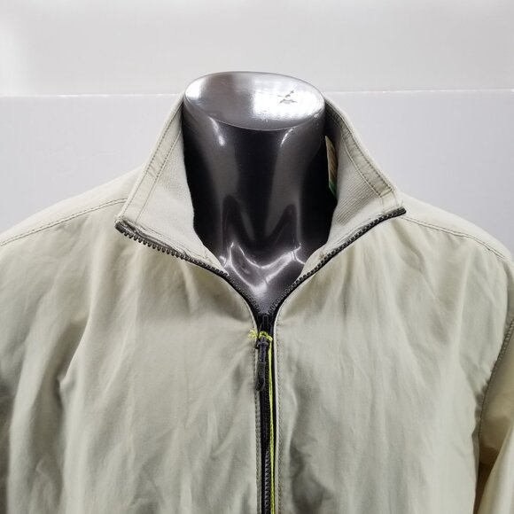 Tommy Bahama Mens  Sand Catalina Cruiser T5488 Full Zip Cotton Nylon Jacket Sz L - Picture 8 of 13